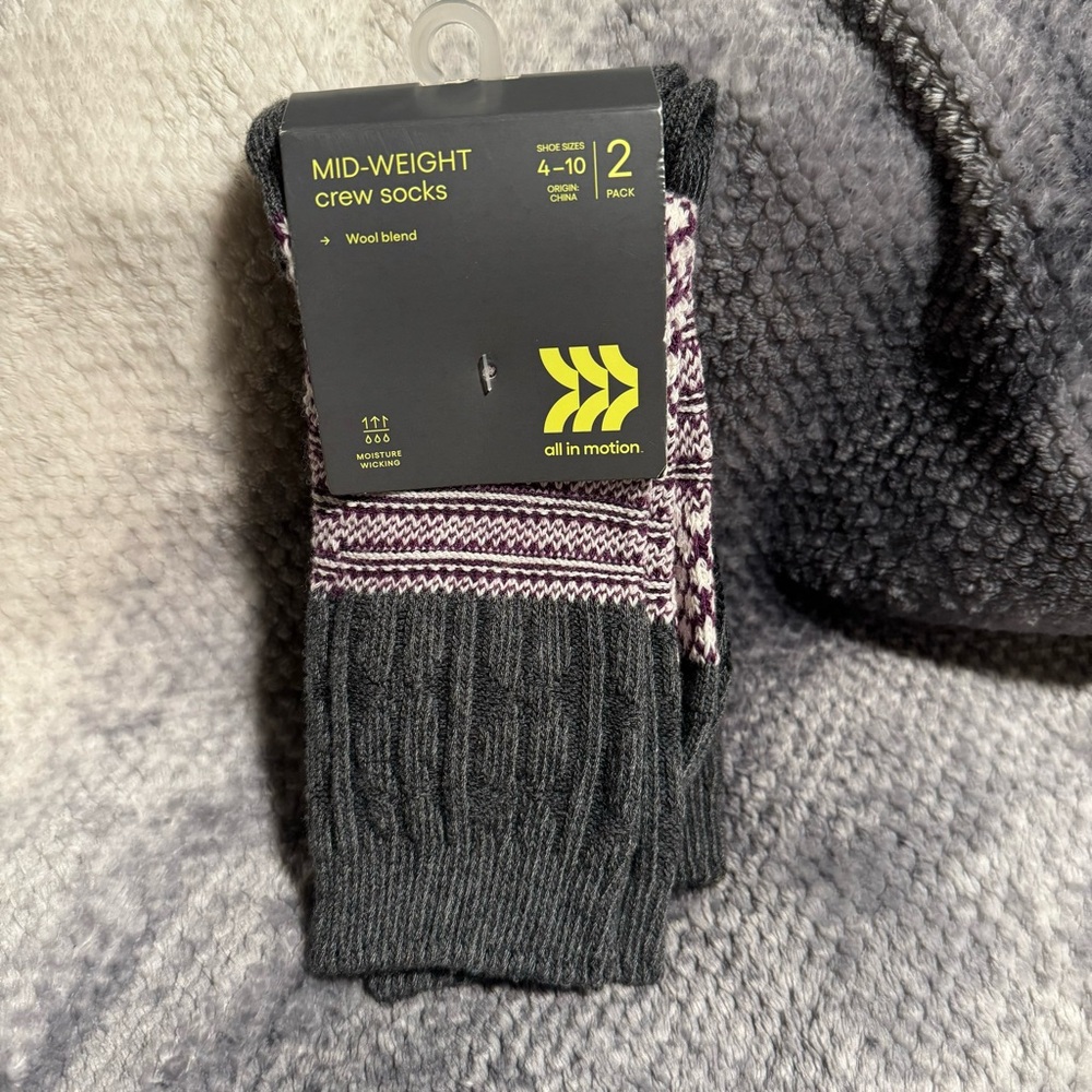 All in One crew socks